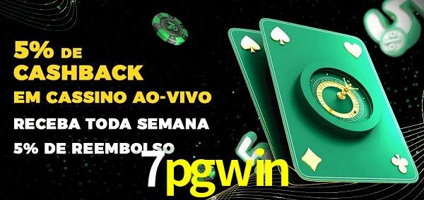 Promoções do cassino ao Vivo 7pgwin